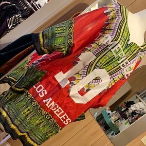 The Dimepiece Dashiki in Red